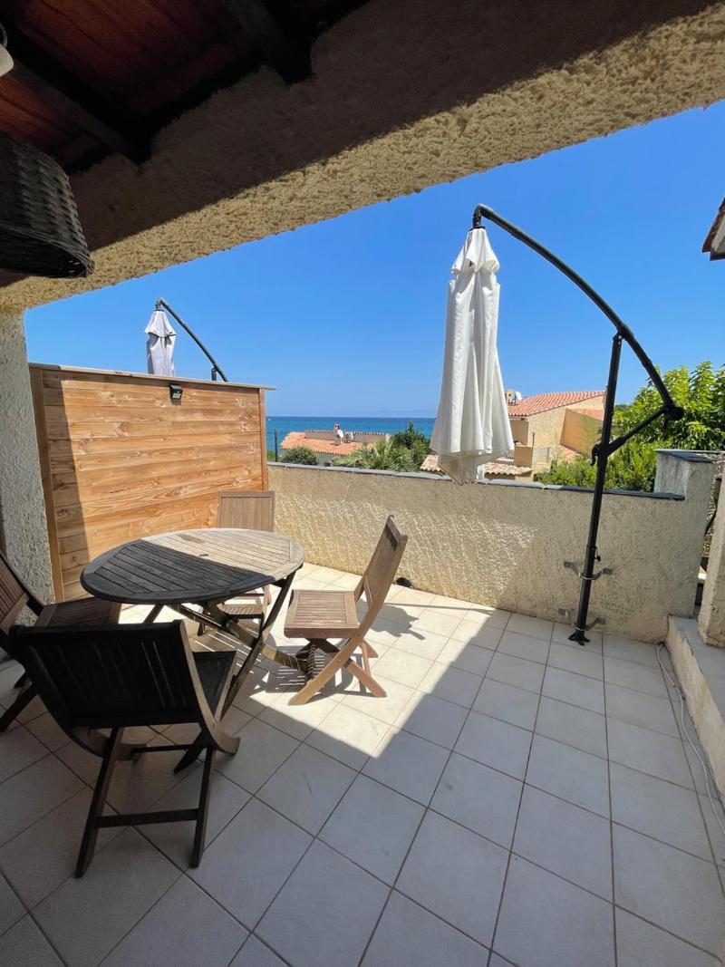 Residence La Plage Pieds Dans L'Eau Belle Vue Mer Linguizzetta Exterior foto